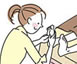 ひじのかさかさを解消